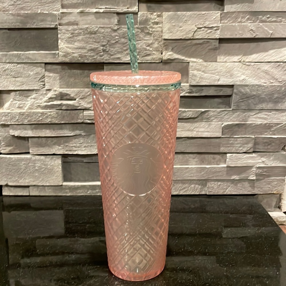 Starbucks Jeweled Pink Pearl Tumbler Set - UNRELEASED - SUMMER 2023 COLLECTION